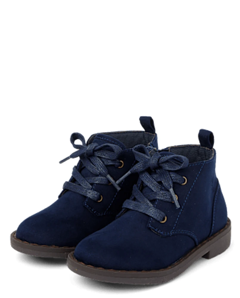 Boys Lace Up Boots - Little Essentials