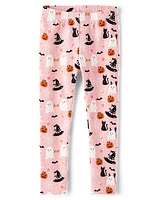 Girls Halloween Leggings