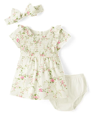Ensemble 2 pièces robe fleurie pour bébé fille - Homegrown by Gymboree