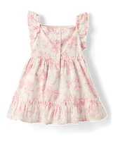 Baby Girls Floral Dress 2-Piece Outfit Set - Homegrown by Gymboree
