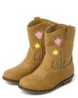 Girls Floral Cowgirl Boots - Garden Party