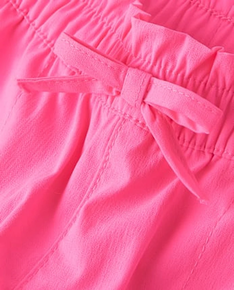 Girls Quick Dry Pull On Shorts - Little Essentials