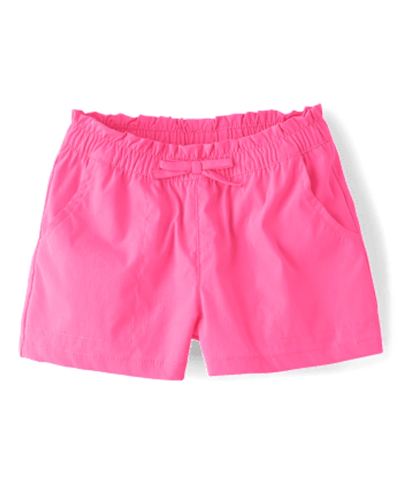 Girls Quick Dry Pull On Shorts - Little Essentials