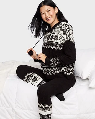 Womens Pom Cozy Pajamas