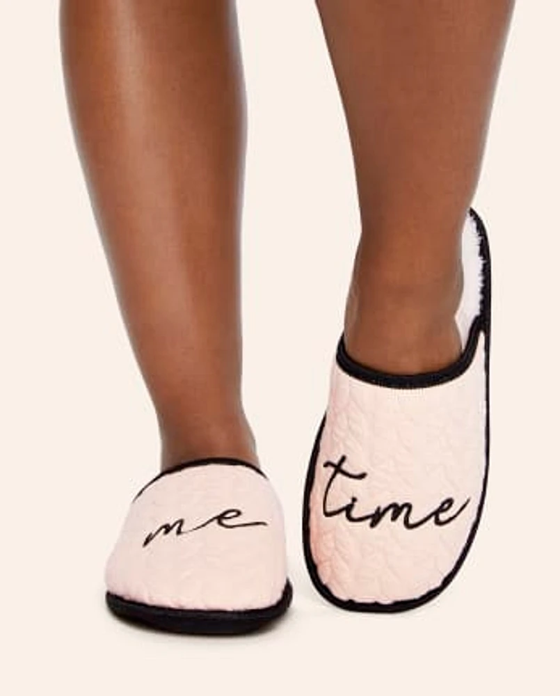 Womens Me Time Slippers