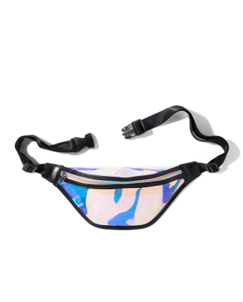 Tween Girls Holographic Belt Bag