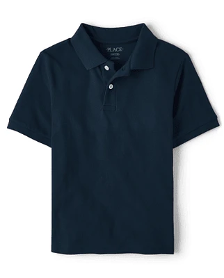 Kids Uniform Pique Polo