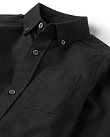 Kids Uniform Oxford Button Down Shirt