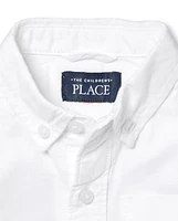 Baby And Toddler Uniform Oxford Button Down Shirt
