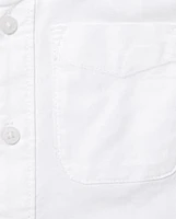 Baby And Toddler Uniform Oxford Button Down Shirt