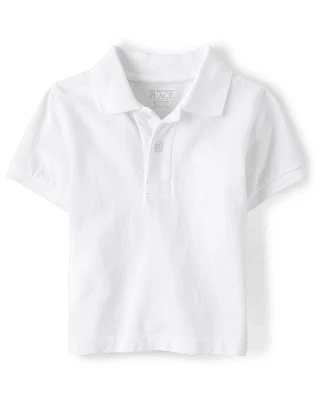 Baby And Toddler Uniform Pique Polo