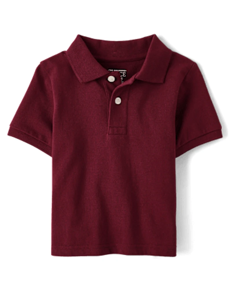 Baby And Toddler Uniform Pique Polo
