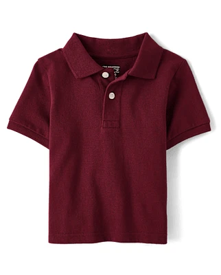 Baby And Toddler Uniform Pique Polo