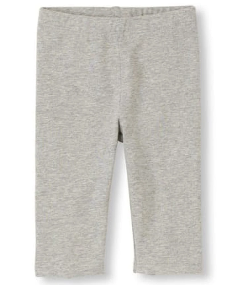 Leggings capri pour bébés et petites filles