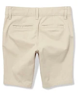Girls Uniform Stretch Chino Shorts