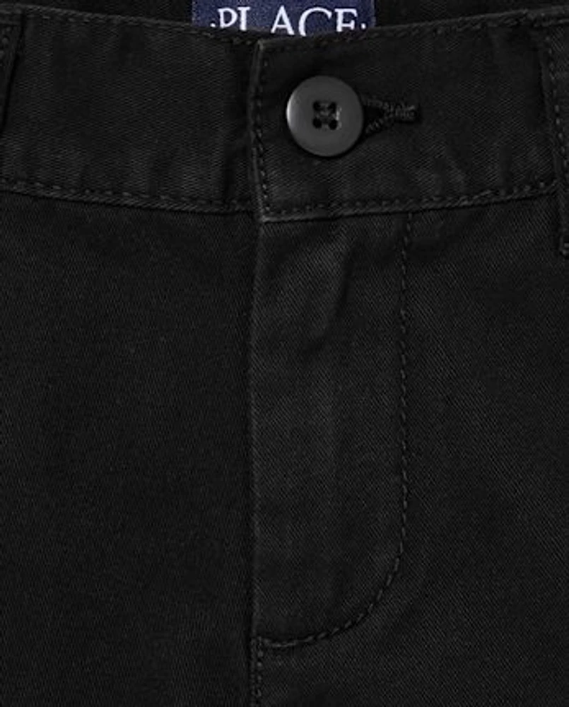 Boys Uniform Chino Shorts - Slim