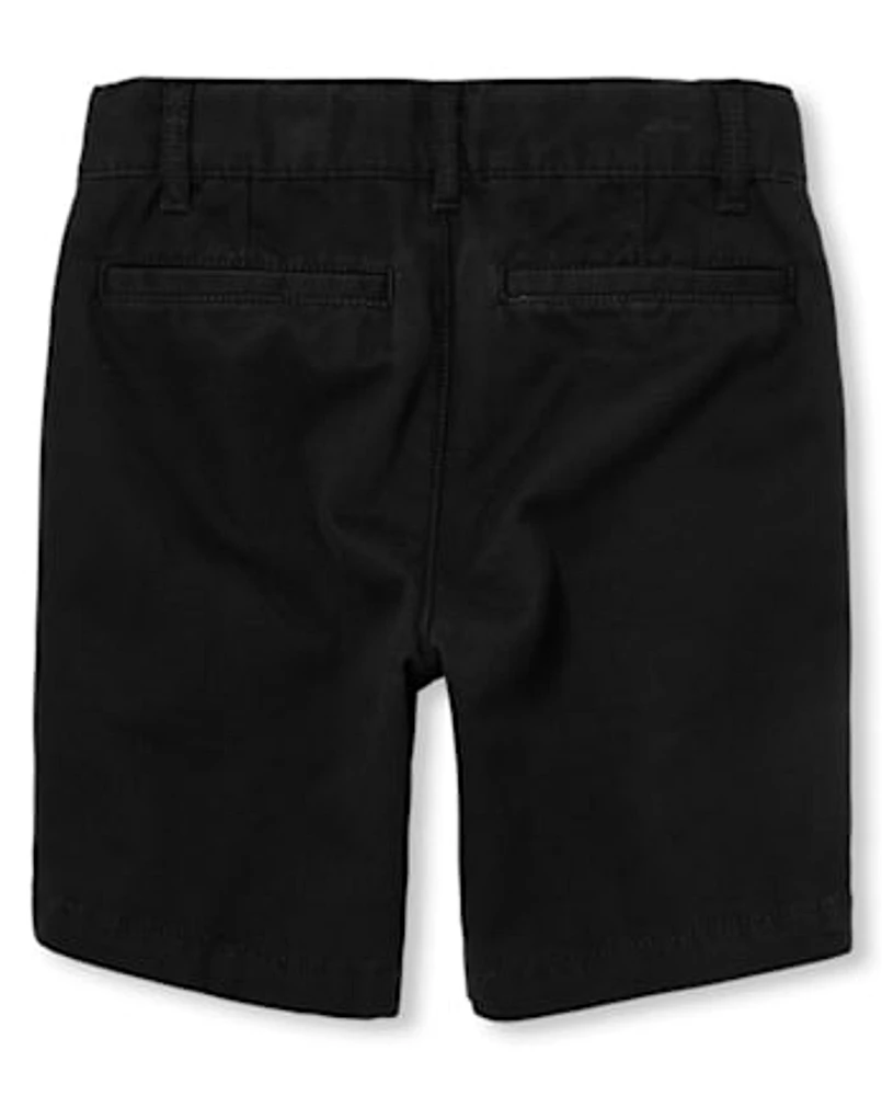 Boys Uniform Chino Shorts - Slim