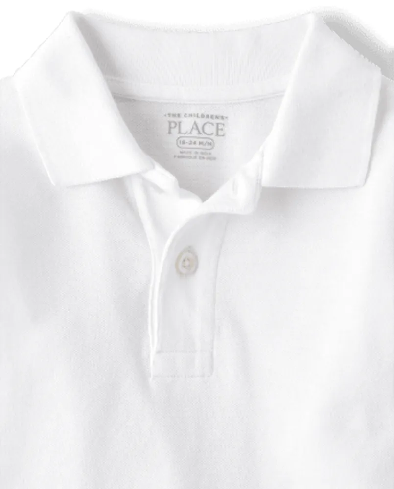 Baby And Toddler Uniform Pique Polo