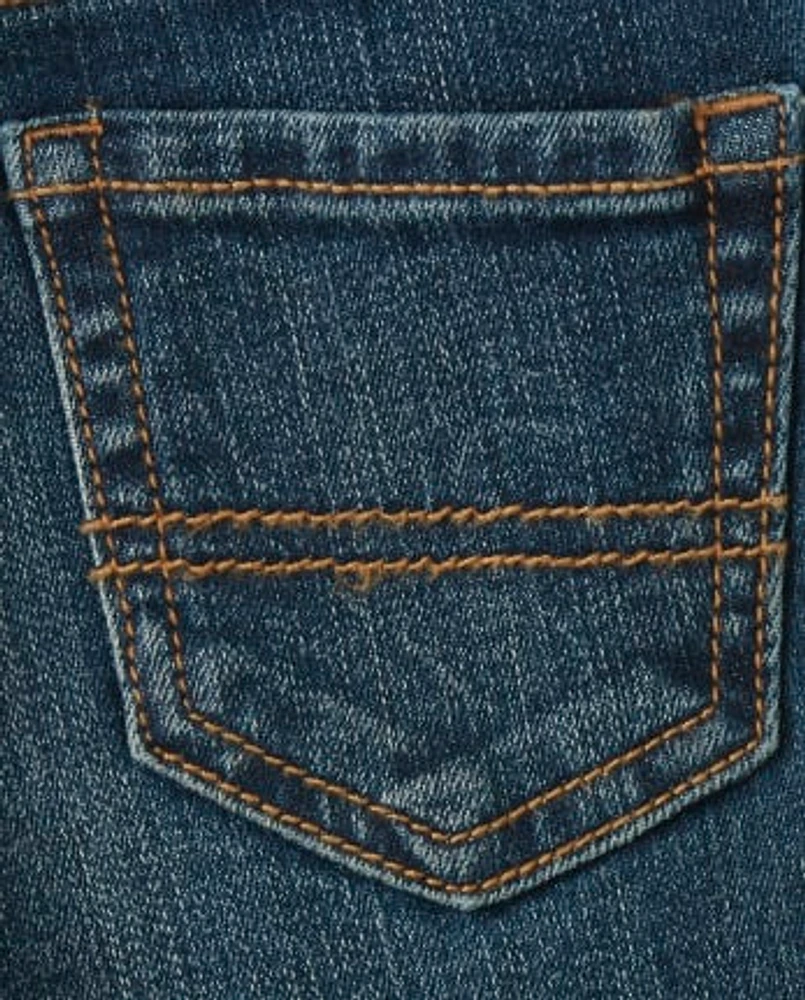 Jean skinny stretch basique pour bébés et tout-petits garçons