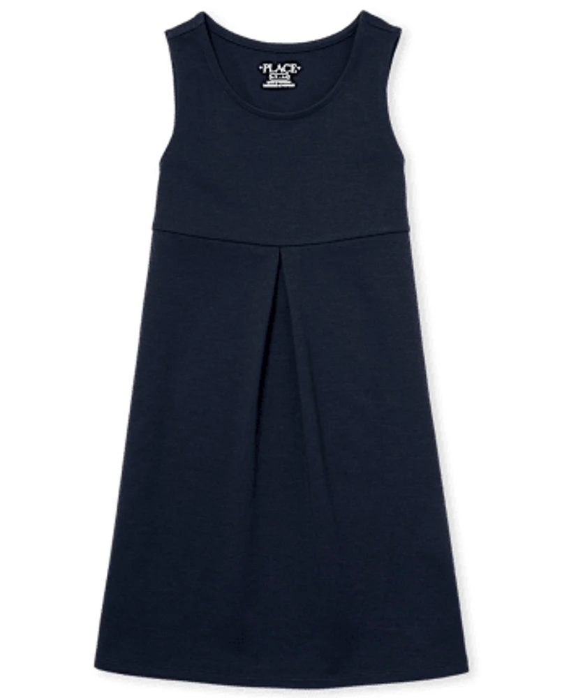 Girls Uniform Belted Jumper - Slim