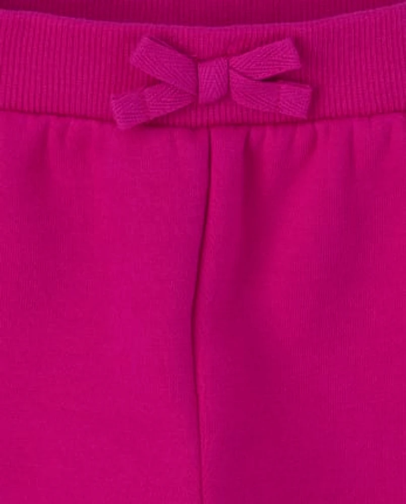 Toddler Girls Fleece Jogger Pants