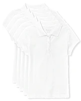 Girls Uniform Pique Polo -Pack