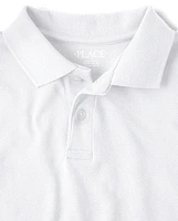Kids Uniform Pique Polo