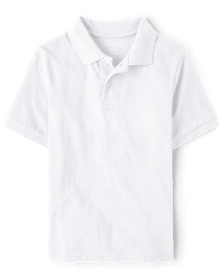 Kids Uniform Pique Polo