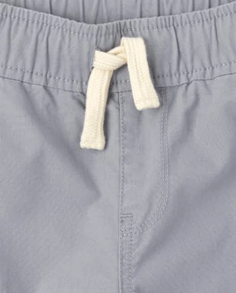 Boys Pull On Jogger Shorts