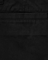 Short chino extensible pour garçon