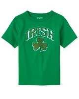 Baby And Toddler Boys Matching Family Shamrock Graphic Tee