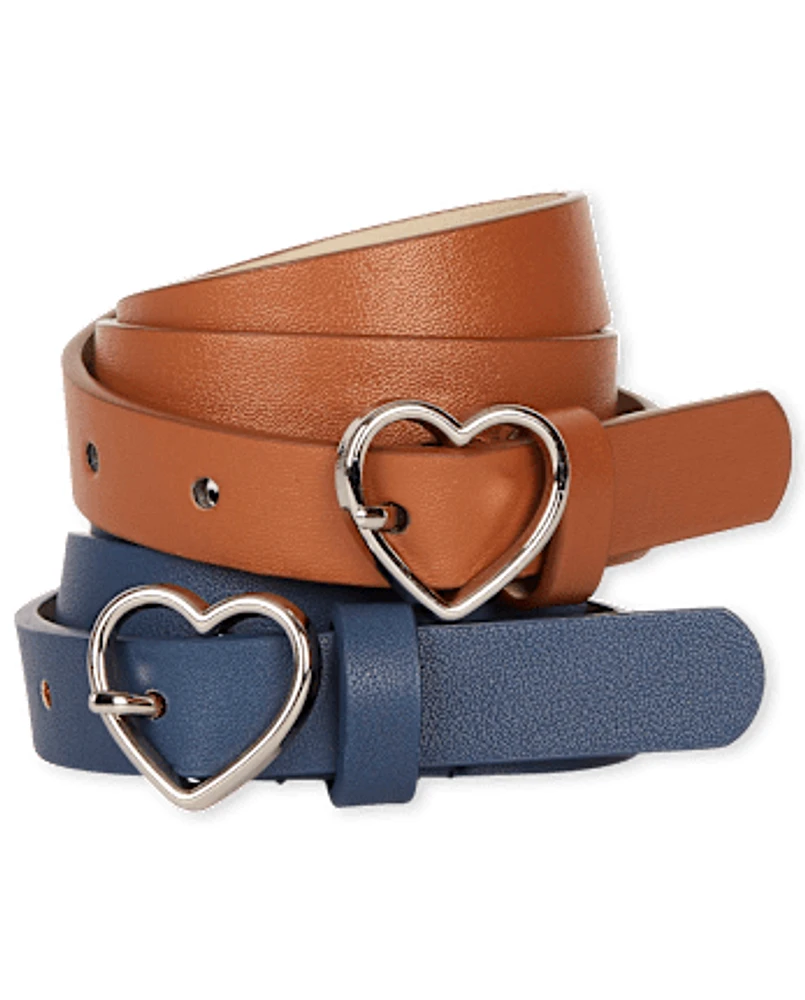 Girls Belt 2-Pack