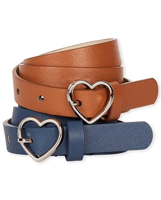 Girls Belt 2-Pack