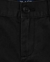 Boys Uniform Stretch Chino Shorts 2-Pack