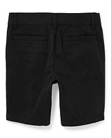 Boys Uniform Stretch Chino Shorts 2-Pack