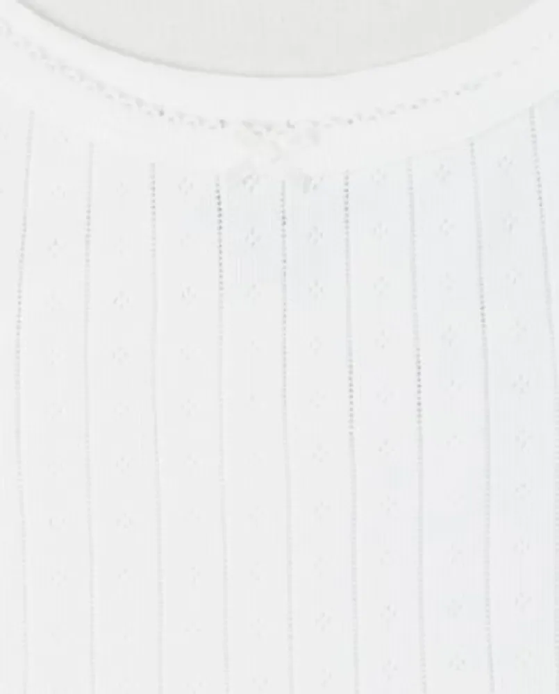 Girls Picot Trim Cami -Pack