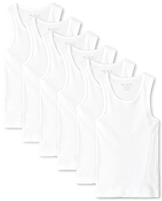 Boys Tank Top 6-Pack