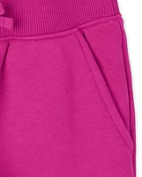 Girls Fleece Jogger Pants
