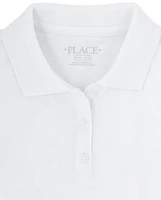 Girls Uniform Soft Jersey Polo 2-Pack