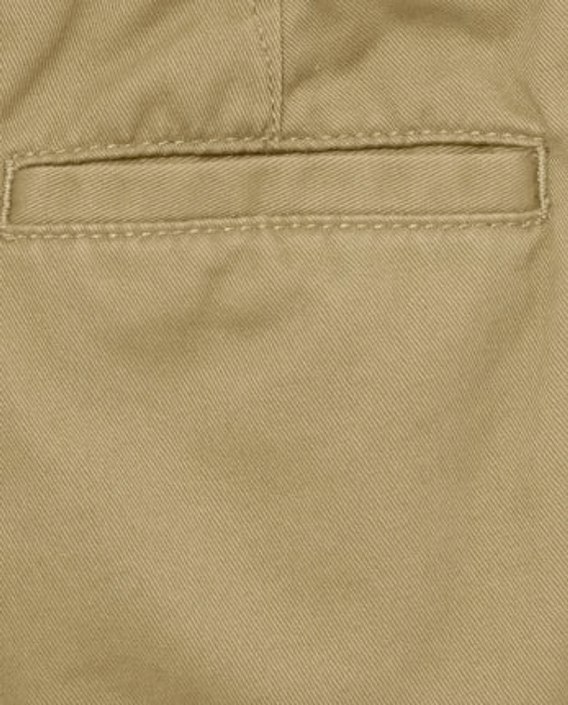 Lot de 2 shorts chino uniformes pour bébé et tout-petit garçon