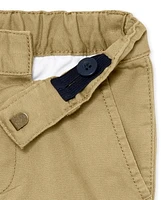 Baby And Toddler Boys Uniform Straight Chino Pants 2-Pack