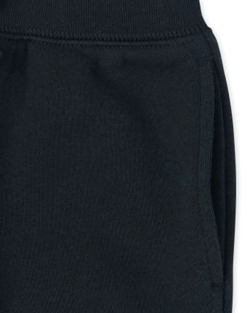 Baby And Toddler Fleece Jogger Pants 3-Pack
