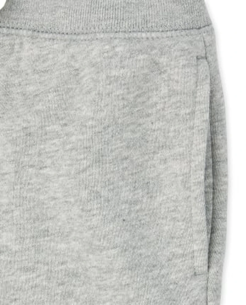 Baby And Toddler Fleece Jogger Pants 3-Pack