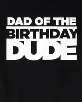 Mens Matching Family Birthday Graphic Tee