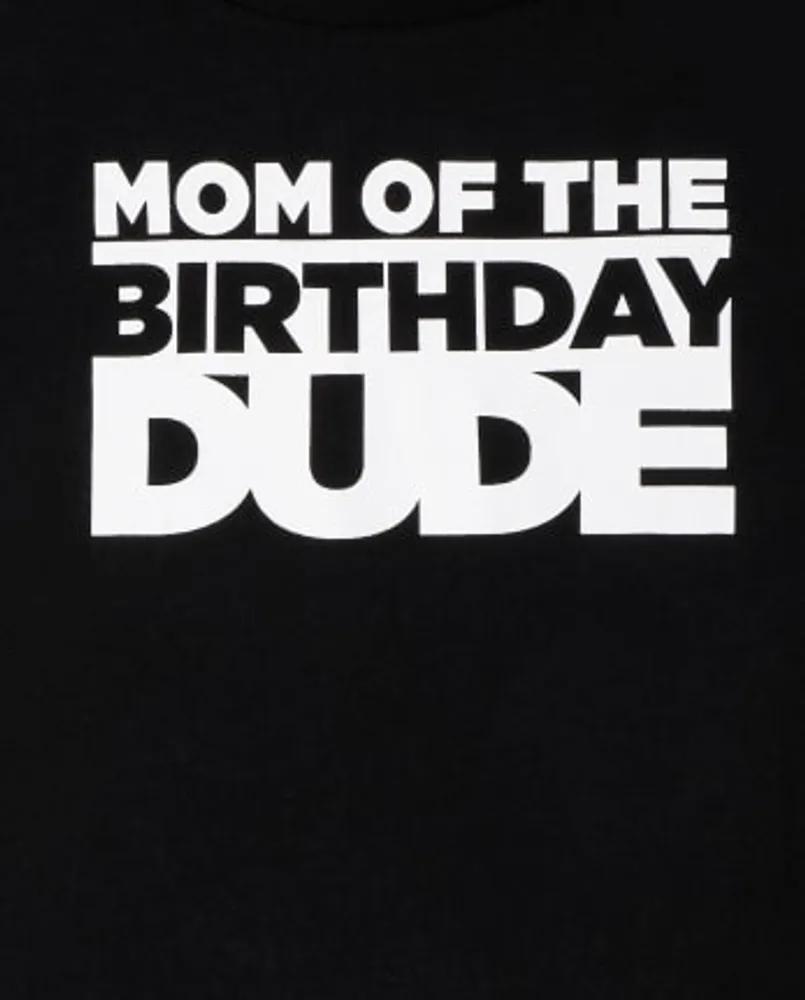 Womens Matching Family Birthday Graphic Tee