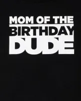Womens Matching Family Birthday Graphic Tee