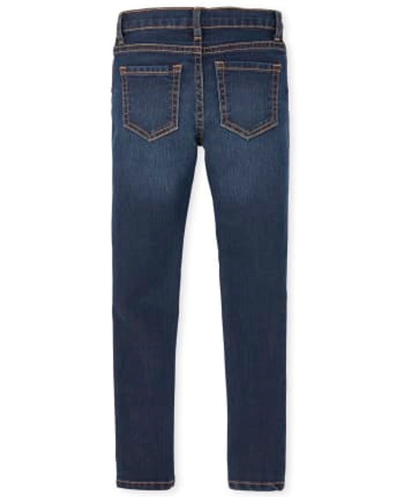 Girls Super Skinny Jeans 4-Pack