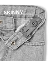 Lot de 2 jeans skinny basiques pour bébé et tout-petit garçon