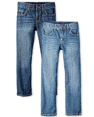 Boys Straight Jeans 2-Pack