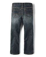 Lot de jeans bootcut basiques pour garçon